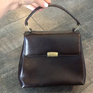 Mark Cross brown leather purse